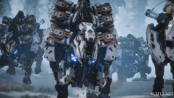 《地平线:黎明时分》全新机械巨兽曝光 形似犀牛可控制重力